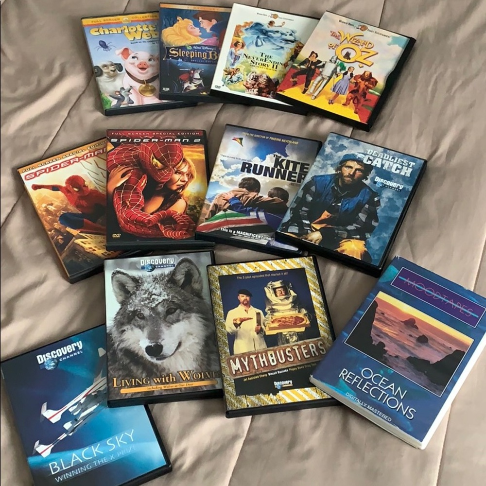 Set of 12 DVD Movies